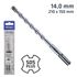Sds Plus 210x150 14.0mm Hammer Bit Plastic Wallet