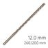 Force X 12.0 X 260/200 Sds-plus Rebar Drill Bit X4 Cutting Edges