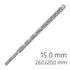 Force X 15.0 X 260/200 Sds-plus Rebar Drill Bit X4 Cutting Edges
