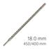 Force X 18.0 X 450/400 Sds-plus Rebar Drill Bit X4 Cutting Edges