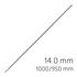 Force X 14.0 X 1000/950 Sds-plus Rebar Drill Bit X4 Cutting Edges