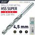 Hss Super Drill Bit 4.5mm Bulk