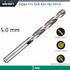 ALPEN Pro 5.0mm Hss Drill Din 338 Rn 135 With Split Point Bulk