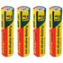 Battery Aaa 1.5v X4 Pack Lr03 4s Shrink Wrap Alkaline (moq 30)