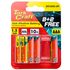 Battery Aaa 1.5v Value Pack 10 Pack 8 + 2 Free Carded Alkaline