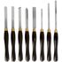 Chisel Set Wood Turning Hss 8 Piece Wooden Case