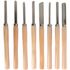 Chisel Set Wood Turning 8 Piece Std Wooden Case