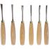 Chisel Set Wood Carving 6 Piece Wooden Box