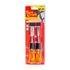 Wood Chisel 100mm Blade 2pc 12/19mm With Pvc Handle