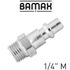 Quick Coupler/inserts Aro 1/4'm
