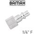 Quick Coupler/inserts Aro 1/4'f
