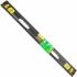 Spirit Level Beam 800mm X 1.6mm 3 X Vial 0.5mm Accur. Alum.