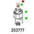 Washer 14x21,8x0,3 L+mn 1100