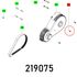 Oval Head Screw M4x16-taptite-t15