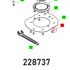 Countersink M4x8-taptite-kt15