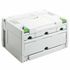 FESTOOL SYS 3-SORT/4 SORTAINER Classic 4 Drawer Storage Box