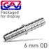 Double Union 6mm Packaged