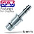 Connector German 6mm Hose 2 Packaged