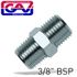 Taper Nipple 3/8 X 3/8 M/m