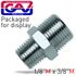 Taper Reducer Nipple 1/8 X 3/8 M/m Packaged