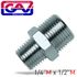 Taper Reducer Nipple 1/4 X 1/2 M/m