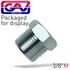 Taper Plug 3/8 Packaged