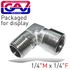 Elbow M/f 1/4' Packaged