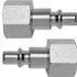 Quick Coupler Inserts Aro 3/8'f 2 Packaged