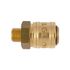 Brass Male Quick Coupler 1/4'm German