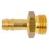 Brass Hose Tail 3/8 M X 9mm