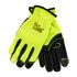 Glove Yellow Large With Pu Palm Multi Purpose