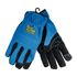 Glove Blue Medium With Pu Palm Multi Purpose