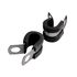 Hose Clamp 10mm X 12mm B/width Rubber Lined Bulk