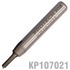 Straight Bit 1/8' (3.2mm) X 1/2' Cut Solid Carbide 2 Flute 1/4'shank