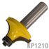 Corner Rounding 1 1/2' X 3/4' (1/2' Radius) 1/2' Shank