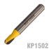 Round Nose Veining Bit One Flute 3/16' X 5/16' 1/4' Shank