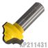 Classical Plunge Cutting 1' X 15/8' (7/32' Diameter) 1/2' Shank