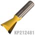 Dovetail Bit 7/8' (22.22mm) X 1/2' 1/2' Shank