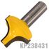 Pierce & Round Over Bit 3/8' X 3/4' 1/2' Shank