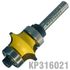 Full Bead Double Bearing 1' X 1/2' Radius 3/16' 1/4' Shank