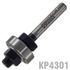 Arbor For Slotting Cutter C/w Bearing. Nut & 2 X Washers 1/4' Shank