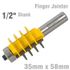 Economy Finger Jointer 35mm X 58mm 1/2' Shank