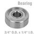 Bearing 3/4' O.d. X 1/4' I.d.