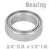 Bearing 3/4' O.d. X 1/2' I.d.