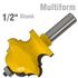 Multiform 1/2 Shank