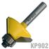 Chamfer Bit Tct 45° 1 3/16' X 1/2' X 1/4' Shank