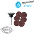 Backing Pad 20mm.sh 3.2mm + Sanding Discs.6pcs