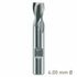 MAYKESTAG HSS-Co8 Slot End Mill 4mm Short Series 2 Flute Centre Cutting DIN 327 D