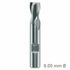 MAYKESTAG HSS-Co8 Slot End Mill 8mm Short Series 2 Flute Centre Cutting DIN 327 D