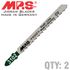 Jigsaw Blade Rev.t.t-shank 10tpi T101br